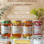 offre pack 4 miels 500g